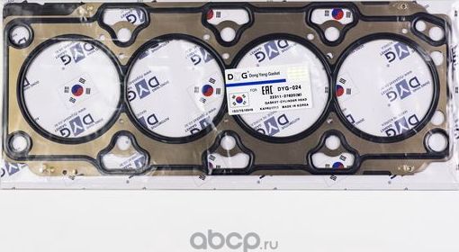 Прокладка ГБЦ (DYG). Артикул DYG024