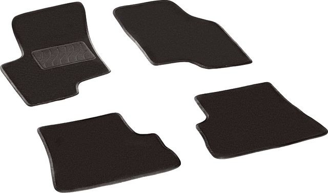 Коврики текстильные Seintex на нескользящей основе для салона Hyundai Getz 2002-2009. Артикул 83625