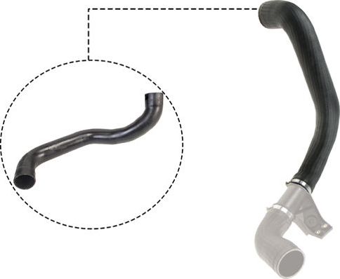 Патрубок интеркулера Rapro. Артикул R28300