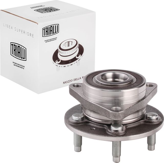 Ступица колеса с интегрированным подшипником Trialli передняя для Opel Astra J 2009-2017. Артикул MR 0530
