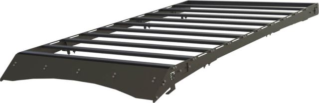 Экспедиционный багажник STC для Toyota Land Cruiser Prado 120 2002-2009 с задним светом. Артикул STC-TLCP120-TR-L2