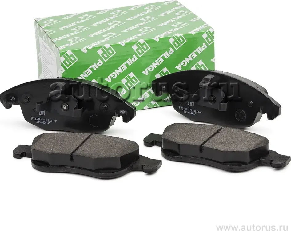 PILENGA Колодки тормозные дисковые  усиленные  CITROEN/PEUGEOT/FIAT PARTNER  BERLINGO  C4  DS4. Артикул fd-p9160t