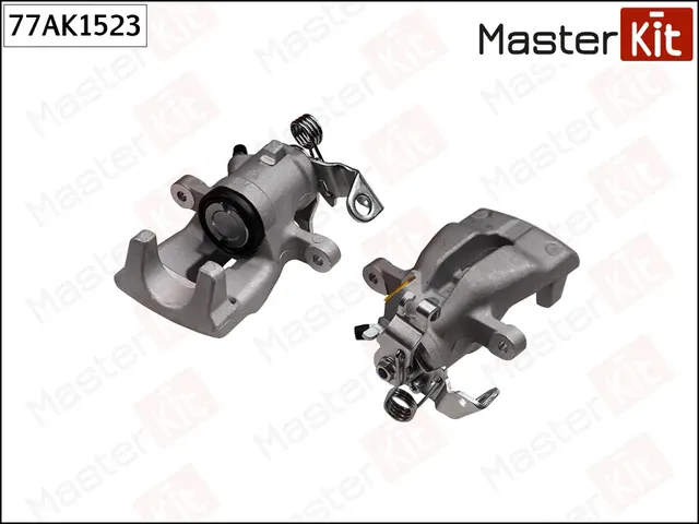 Суппорт тормозной зад. прав. Opel ASTRA G (T98) 2004 - 2009 ASTRA H (A04) 2004 - (Master KIT). Артикул 77AK1523