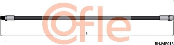 Тормозной шланг Cofle. Артикул 92.BH.ME013