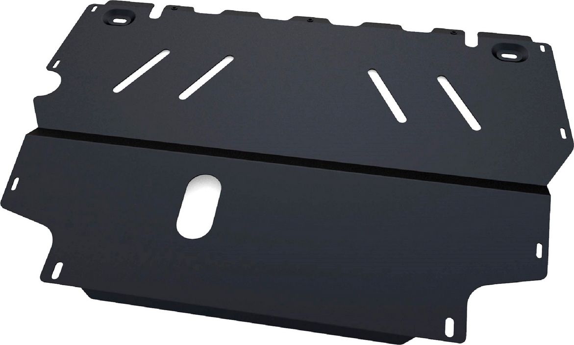 Защита АвтоБРОНЯ для картера и КПП Seat Alhambra II 2010-2015. Артикул 111.05001.1