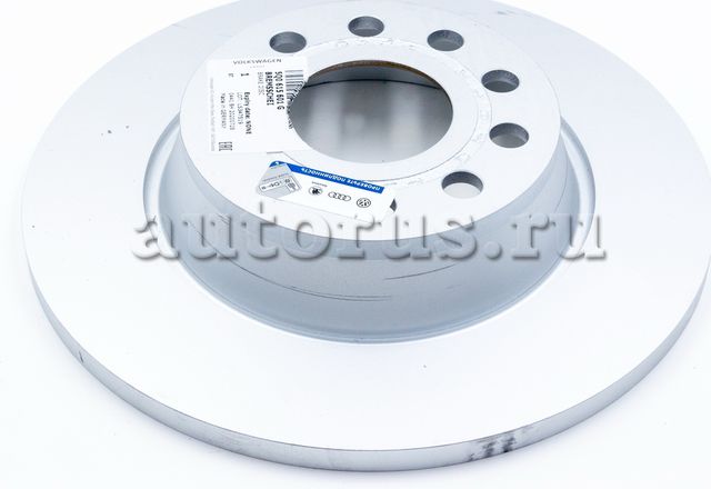 Тормозной диск VAG задний для Audi A3 II (8P) 2003-2013. Артикул 5Q0615601G