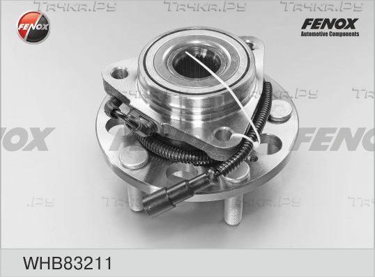 Ступица колеса (в сборе) Fenox передняя для SsangYong Rexton III 2012-2017. Артикул WHB83211