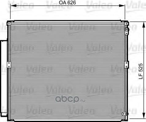 рад.конд (Valeo) Valeo. Артикул 814230