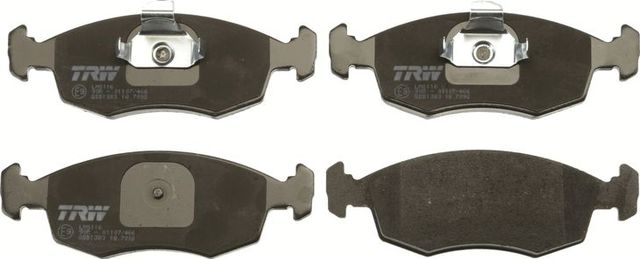 Тормозные колодки TRW COTEC передние для Fiat Strada 2000-2026. Артикул GDB1383