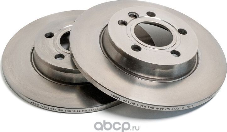 Диск тормозной задний (Absel). Артикул WG421014