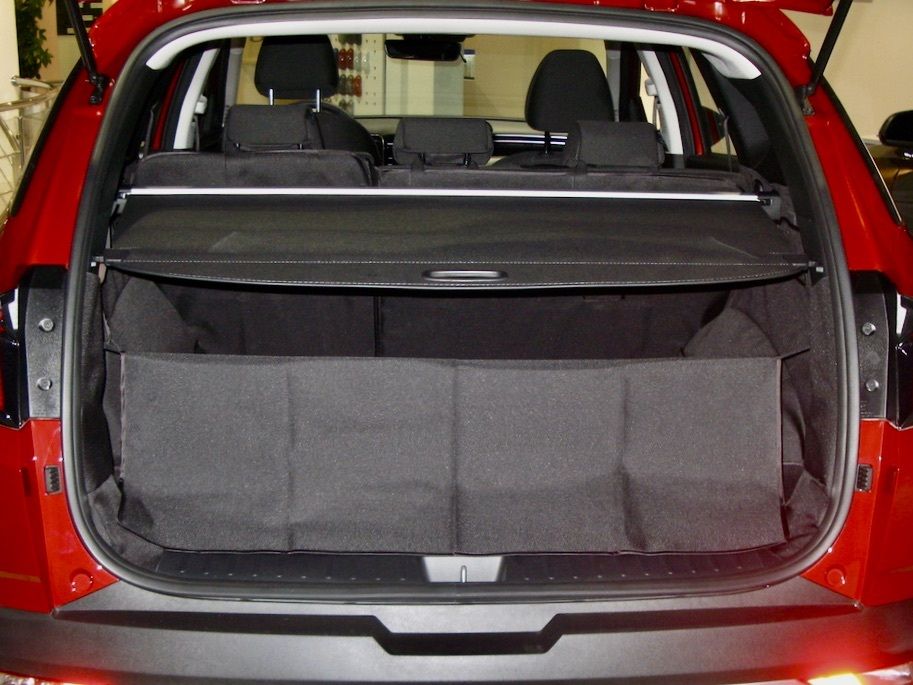 Защитный чехол AUTOSMSTUDIO "Maxi" в багажник автомобиля для Hyundai Tucson IV 09.2020-2026, черный. Артикул TP-HTCS-H14-MAXI-BL