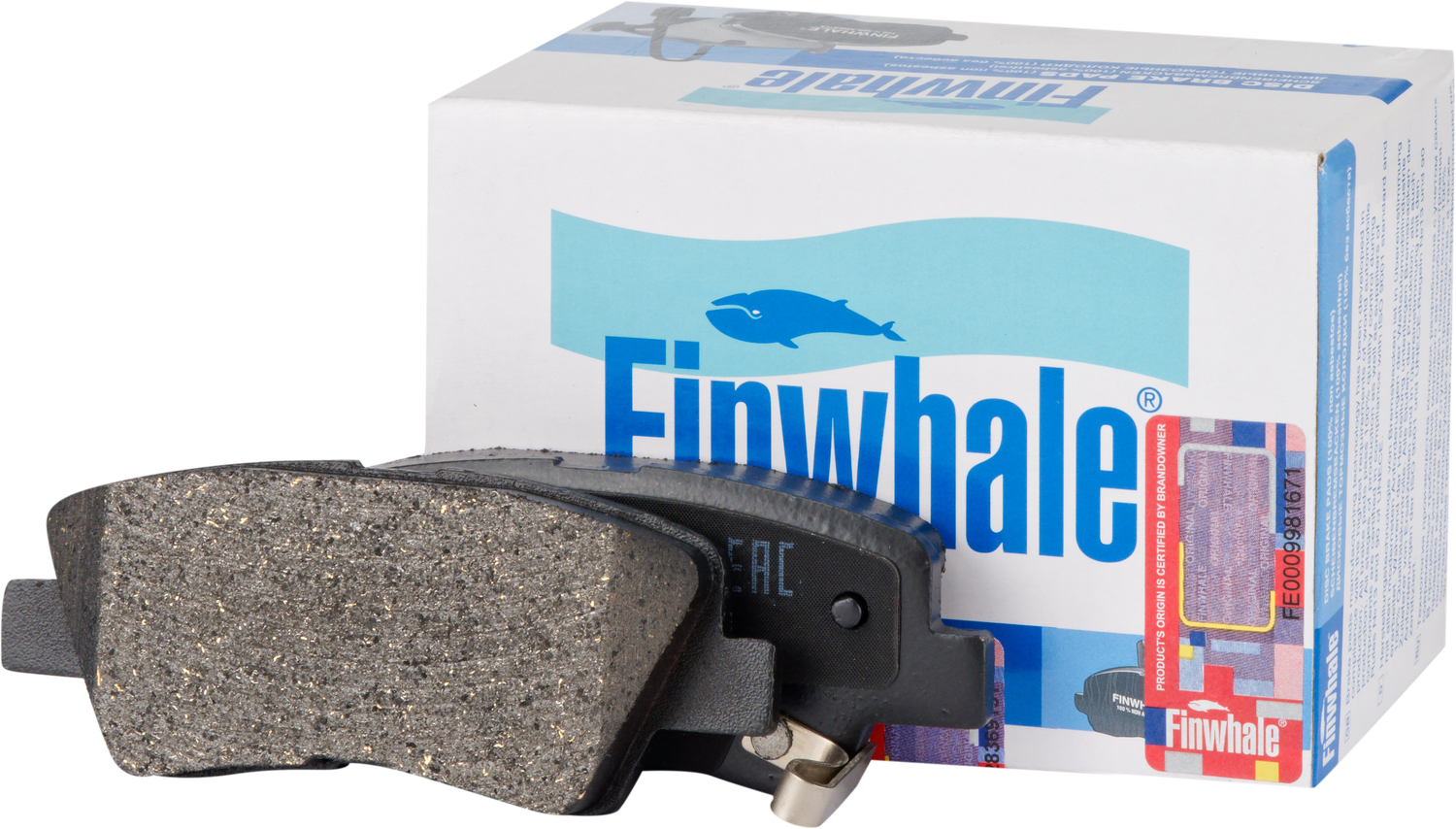 Тормозные колодки Finwhale. Артикул V1031