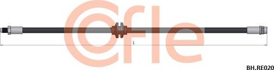 Тормозной шланг Cofle. Артикул 92.BH.RE020