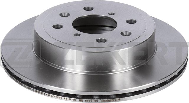 Тормозной диск Zekkert передний для Suzuki Ignis II (HR) 2003-2008. Артикул BS-5655