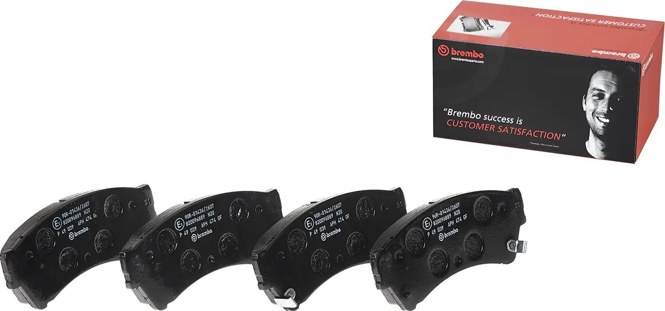 Тормозные колодки Brembo PRIME LINE. Артикул P 49 039