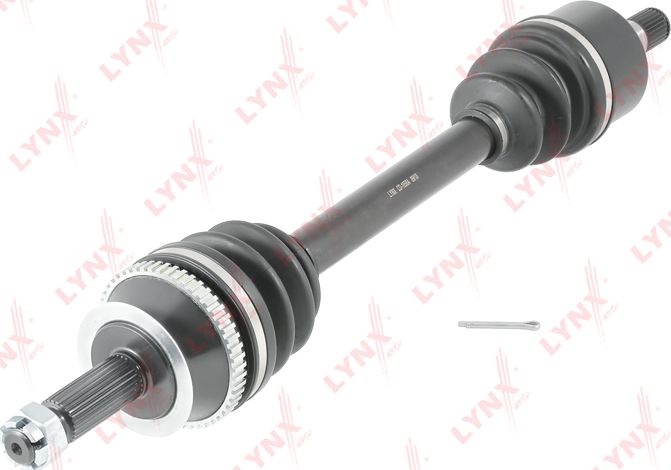 Полуось (привод в сборе, приводной вал) LYNXauto. Артикул CD-1058A