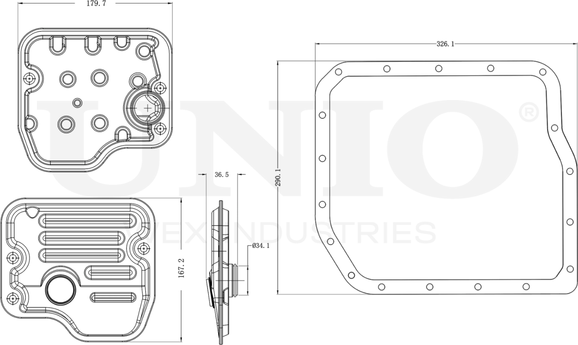 Фильтр АКПП (Unio). Артикул FLT-30012