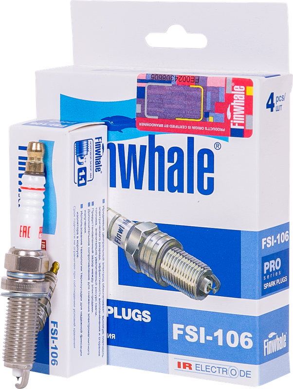 Свеча зажигания Finwhale для Nissan Murano Z51 2008-2014. Артикул FSI106