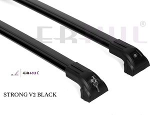 Багажные поперечины для рейлингов Erkul Strong V2 KIT 1 универсальные V2 110 см Черные. Артикул 11.STG.110.K1.S