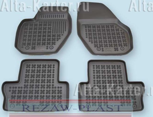 Коврики Rezaw Plast для салона Volvo S60 II 2010-2018. Артикул 200404