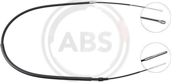 Трос ручника (тросик ручного тормоза) ABS. Артикул K11466