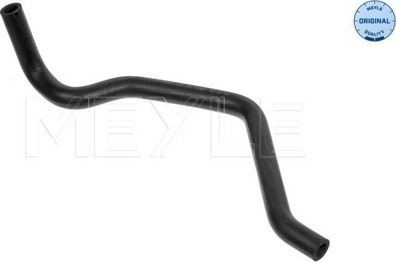 Патрубок радиатора (системы охлаждения) Meyle (EPDM (Этилен-пропиленовый каучук)). Артикул 119 121 0156