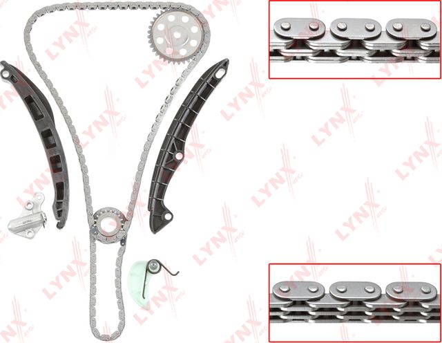 Цепь ГРМ LYNXauto для SEAT Altea I 2007-2015. Артикул TK-0045