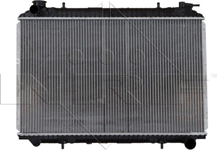 Радиатор охлаждения двигателя NRF (алюминий). Артикул 509534