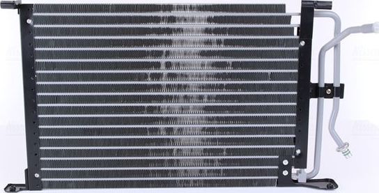 Радиатор кондиционера (конденсатор) Nissens (алюминий). Артикул 94277