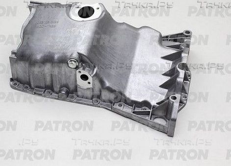 Масляный поддон картера двигателя Patron для Volkswagen Passat B5 2000-2005. Артикул POC002