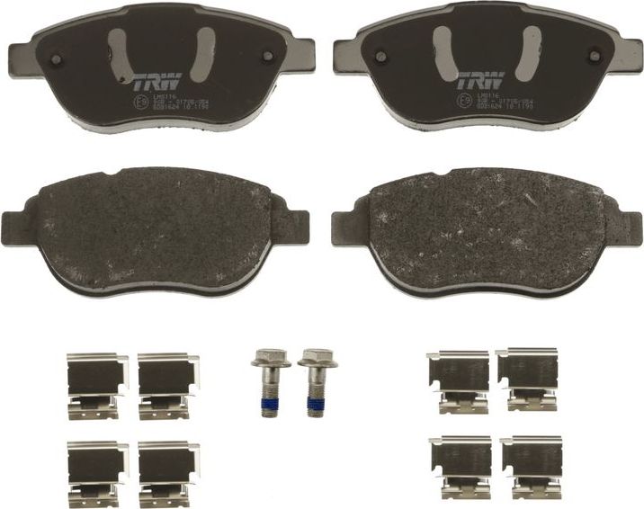 Тормозные колодки TRW COTEC. Артикул GDB1624