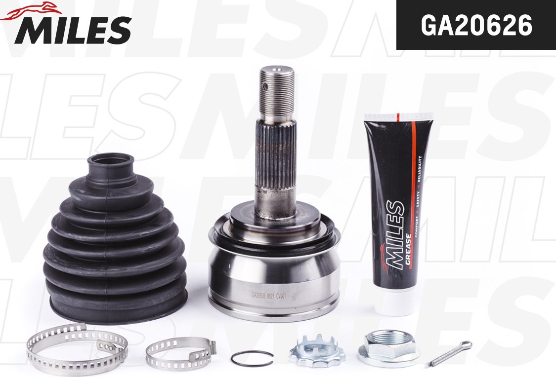 Шрус наружный (граната) Miles. Артикул GA20626
