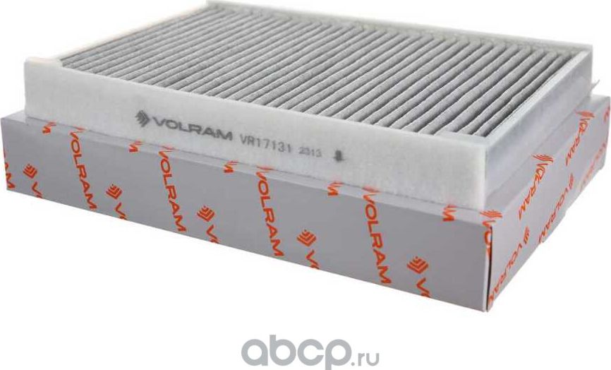 ФИЛЬТР САЛОННЫЙ VOLVO XC70 II 2.0-3.2 07-16/ S60 II 1.5-3.0 11-17, LAND ROVER, у (Volram). Артикул VR17131
