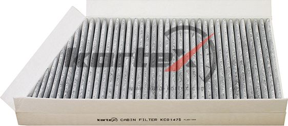 Фильтр салонный (угольный) (Kortex). Артикул KC0147S