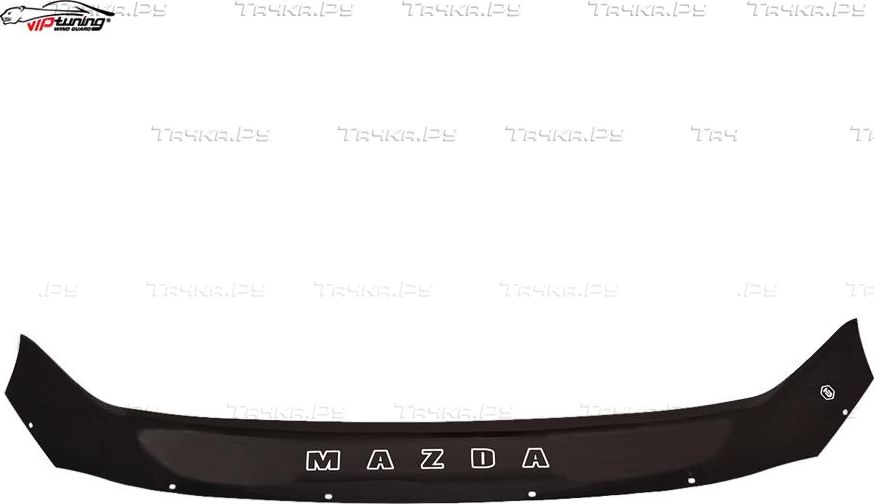 Дефлектор VT52 для капота Mazda CX-5 II 2017-2026. Артикул MZD45VT