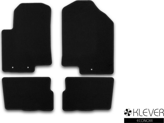 Коврики Klever Econom для салона Kia Soul хэтчбек 2008-2011. Артикул KVR01253701200k