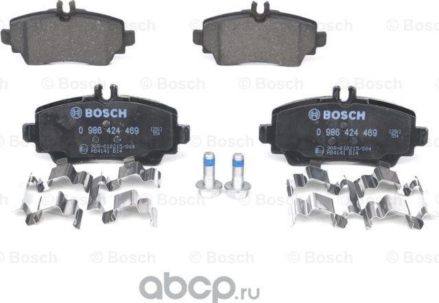Колодки тормозные дисковые (Bosch). Артикул 986424469