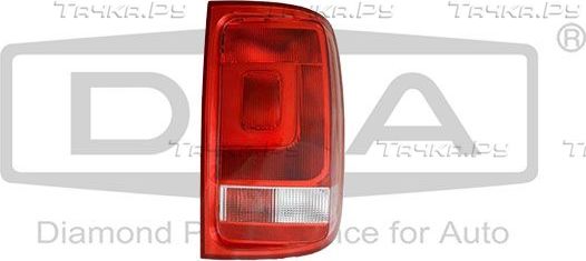 Фонарь задний DPA правый для Volkswagen Amarok I 2010-2026. Артикул 89451707702