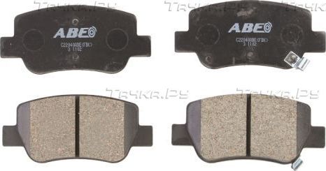 Тормозные колодки ABE. Артикул C22040ABE