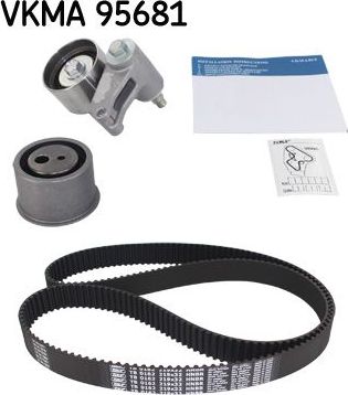 Ремень ГРМ с роликами (комплект) SKF. Артикул VKMA 95681