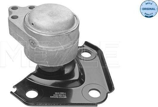Подушка (опора) двигателя Meyle Original правая для Ford Fiesta V 2001-2008. Артикул 714 030 0034