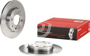 Тормозной диск Brembo PRIME LINE передний для Citroen Saxo 1996-2004. Артикул 08.2985.10