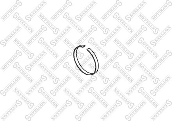 Прокладка глушителя Stellox (сталь) для Volvo  FM9 2001-2005. Артикул 81-66701-SX