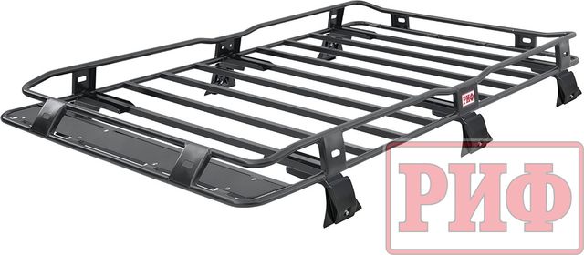 Багажник (корзина) РИФ 1350х2100 мм (высота крепежа 135 мм) для Toyota Land Cruiser 76 2007-2026. Артикул RIF070-roof3