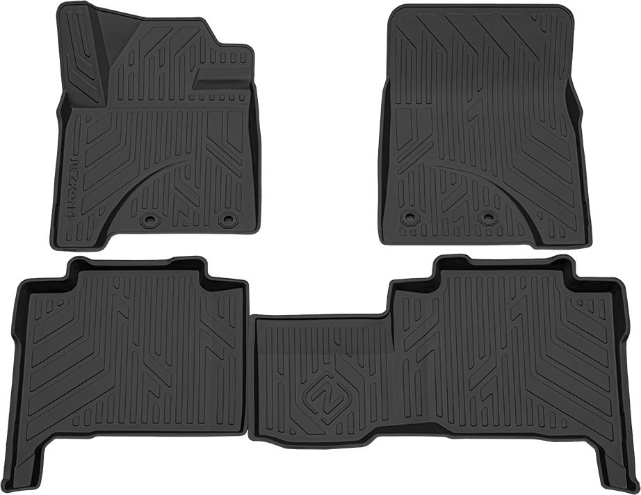 Коврики полиуретановые Rezkon для салона Toyota Land Cruiser 200 рестайлинг 1 2012-2021. Артикул 0534012100
