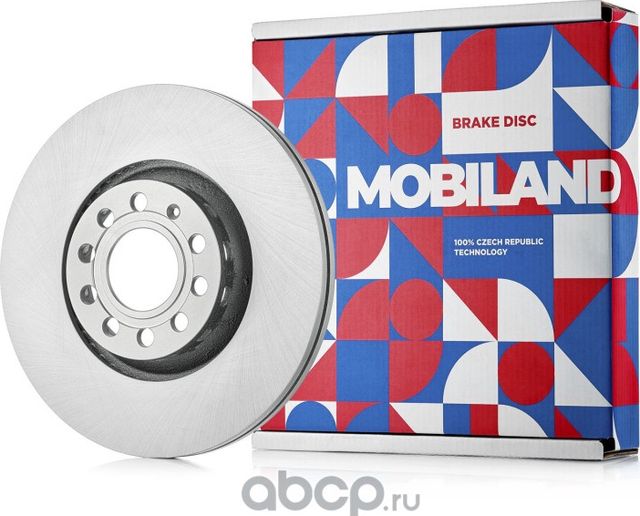 Диск тормозной передний вентилируемый D311,8мм AUDI A4 B6 (8E2), A4 B7 (8EC) (Mobiland). Артикул 416110091