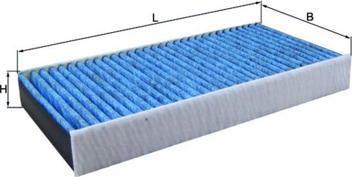 Салонный фильтр Mahle CareMetix®. Артикул LAO 232