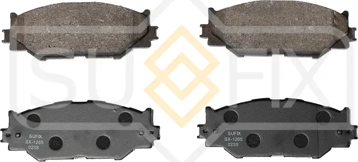 Колодки тормозные передние (Sufix). Артикул SX1265