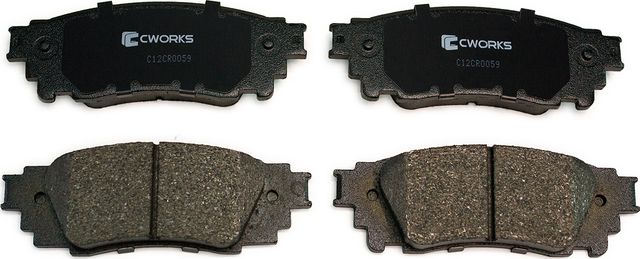 Тормозные колодки Cworks задние для Lexus UX I 2018-2026. Артикул C12CR0059