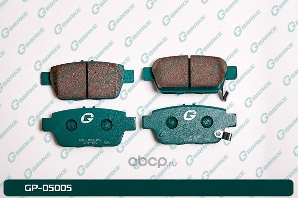 Колодки тормозные дисковые (G-Brake). Артикул GP05005